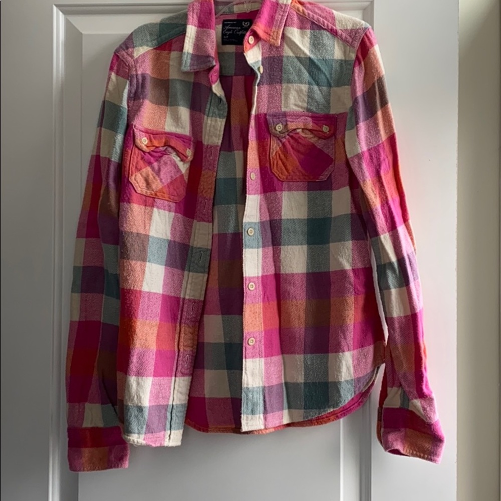 AE Pink Flannel